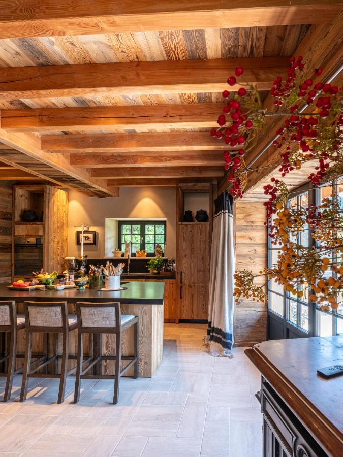 Superbe Ferme Renovee En Chalet De Luxe En Pleine Nature Барселоннет Экстерьер фото